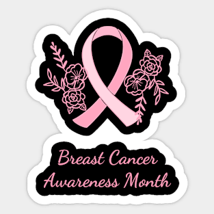 Breast Cancer Awareness Month Sticker